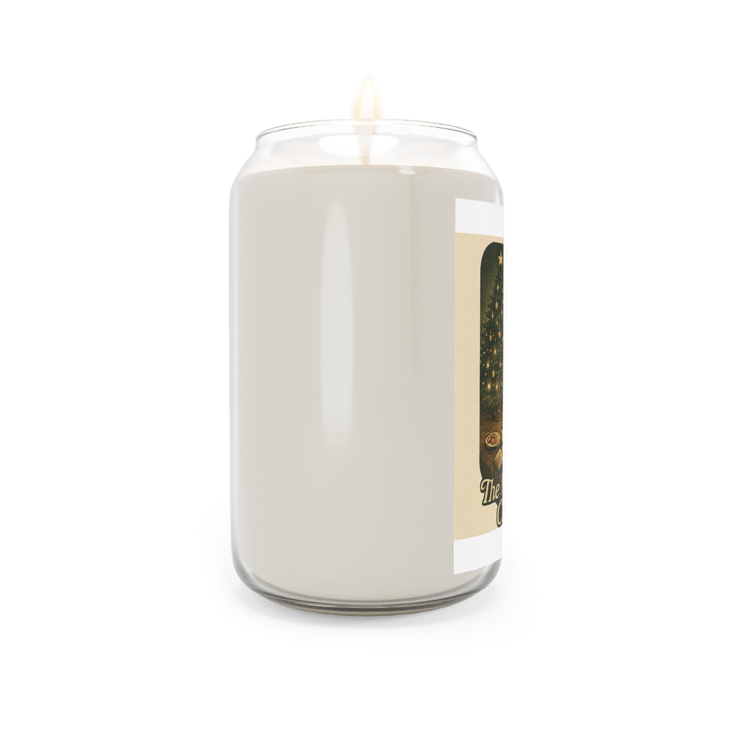 Christmas-Themed Soy Candle, Holiday Decor, Scented Candle Gift, Cozy Nights Candle, Festive Aromatherapy, Home Fragrance
