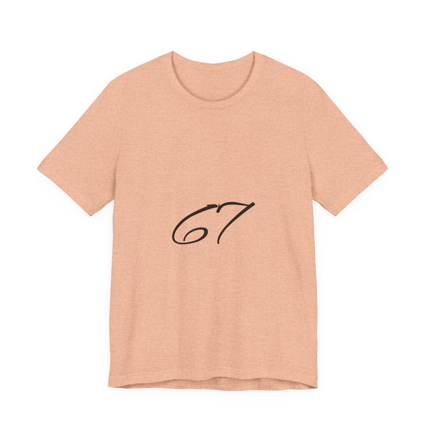 Casual Graphic Tee with Elegant ‘67’ Design, Unisex T-Shirt, Comfortable Everyday Wear, Perfect Gift for Birthdays or Anniversaries, [...]