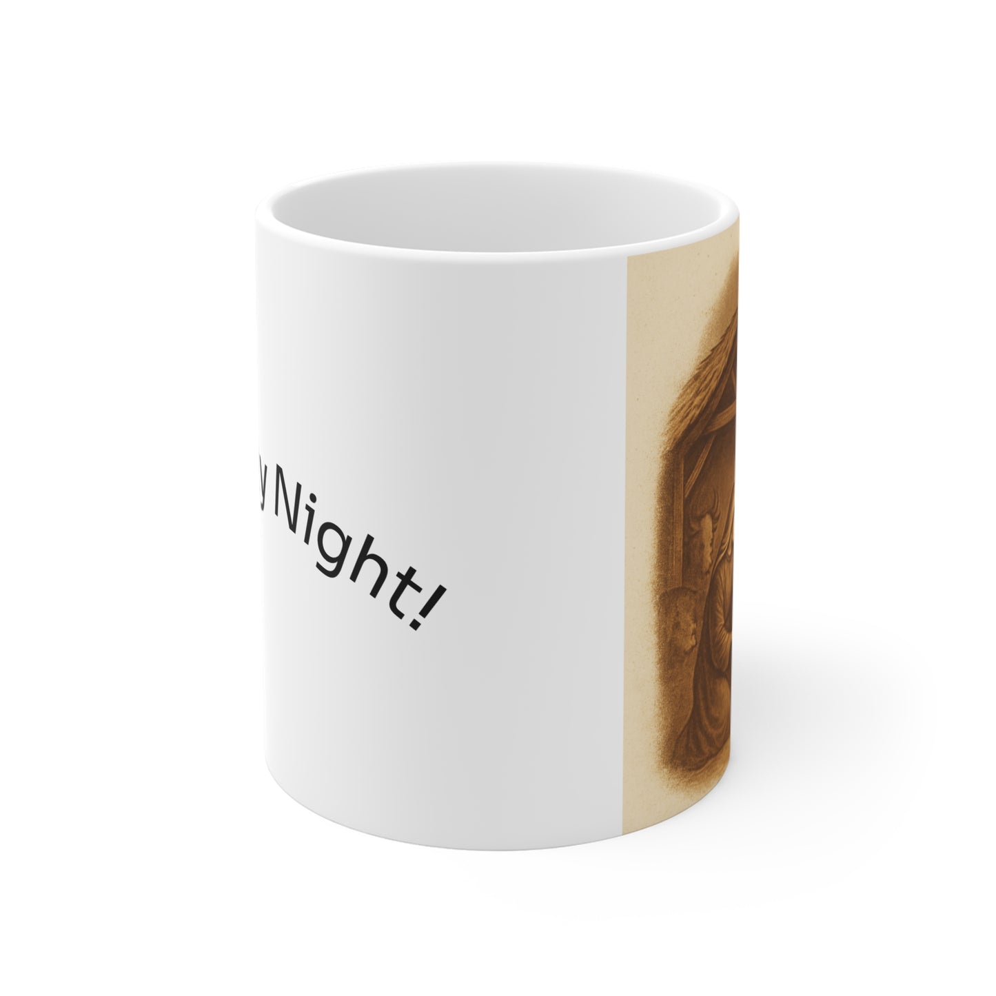 Festive Christmas Mug, Perfect for Holiday Gifts, Cozy Winter Vibes, Celebrate the Season, Hot Cocoa Must-Have