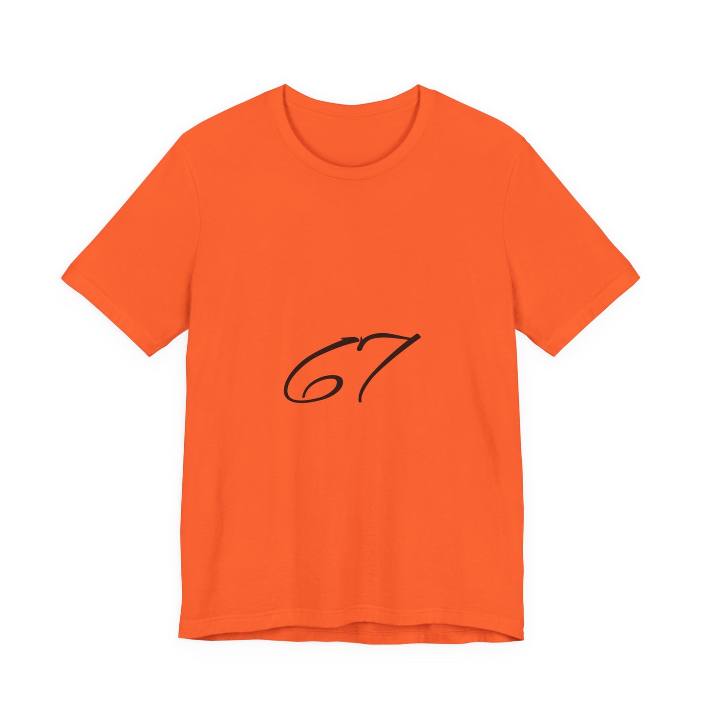 Casual Graphic Tee with Elegant ‘67’ Design, Unisex T-Shirt, Comfortable Everyday Wear, Perfect Gift for Birthdays or Anniversaries, [...]