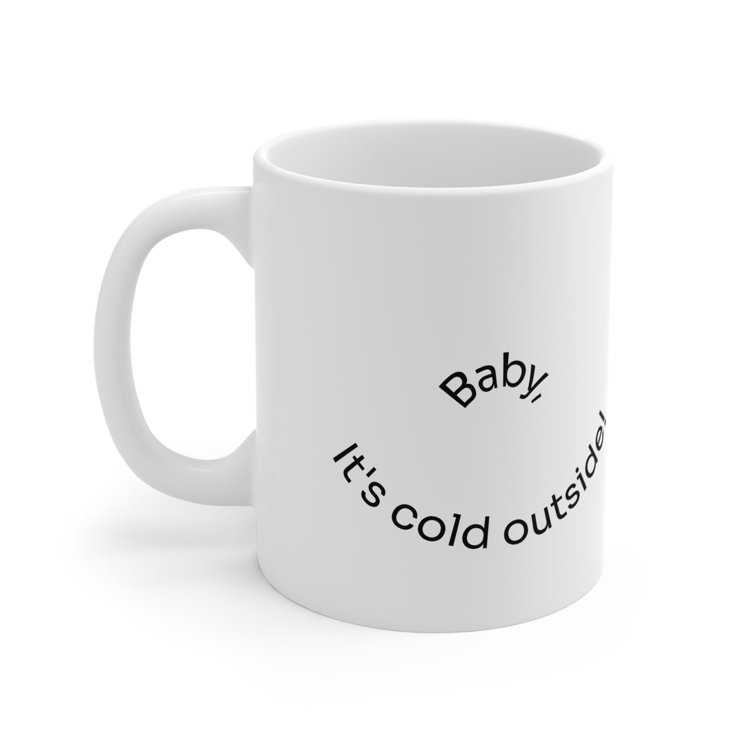 Cozy Winter Mug - Perfect Gift for Hot Drinks, Holiday Decor, Seasonal Celebrations, Home and Office Use, Cute Coffee Cup