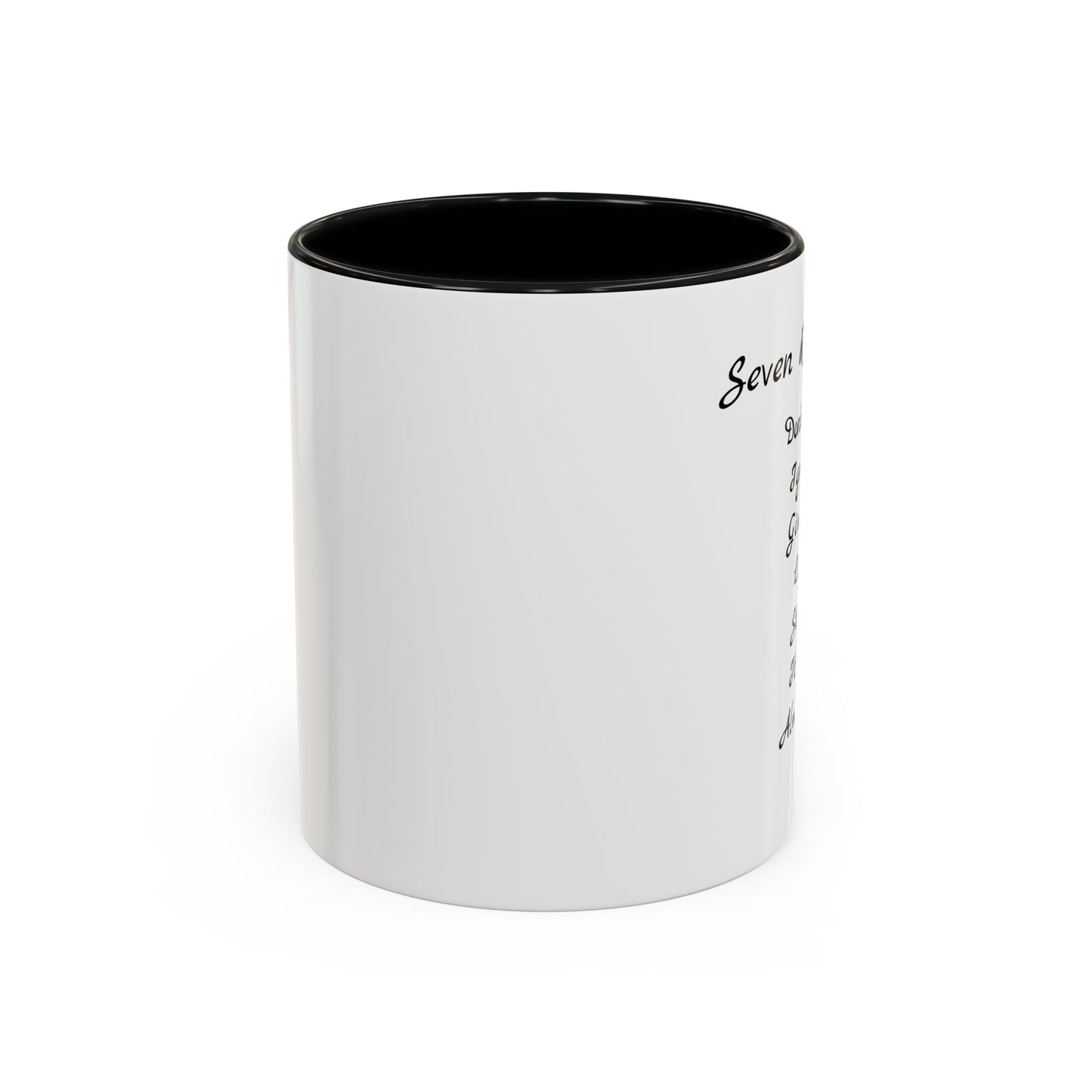 Seven Rules of Life Coffee Mug