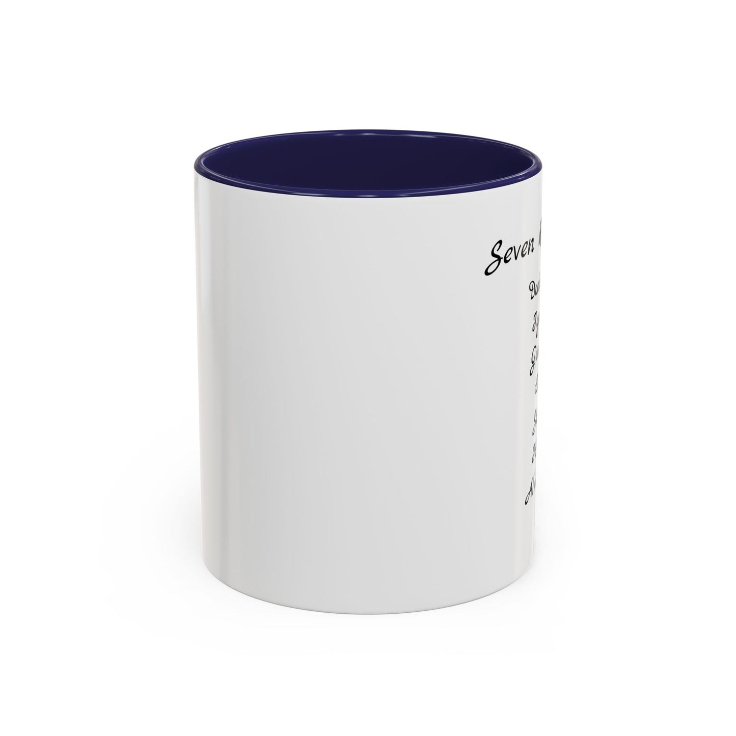 Seven Rules of Life Coffee Mug