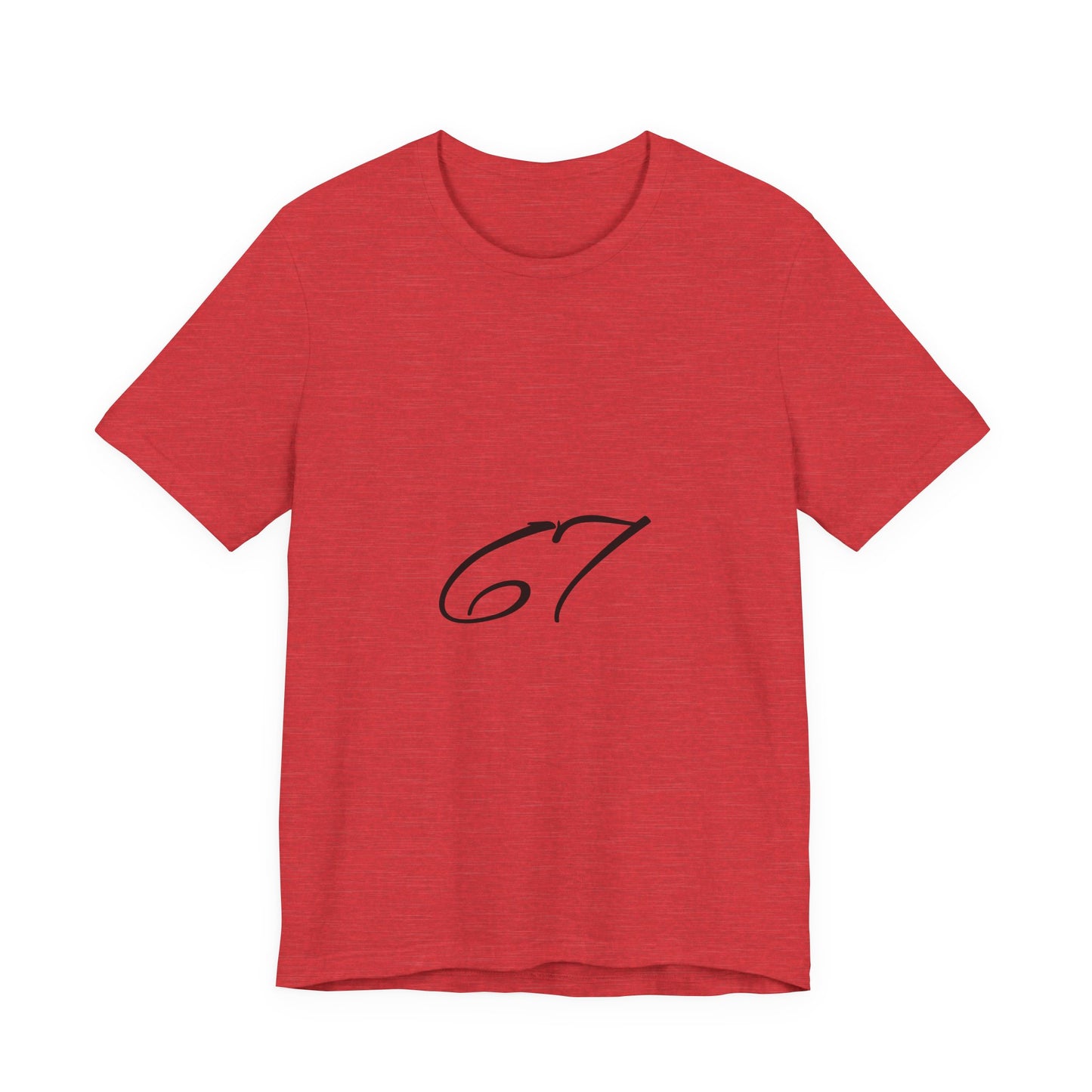 Casual Graphic Tee with Elegant ‘67’ Design, Unisex T-Shirt, Comfortable Everyday Wear, Perfect Gift for Birthdays or Anniversaries, [...]