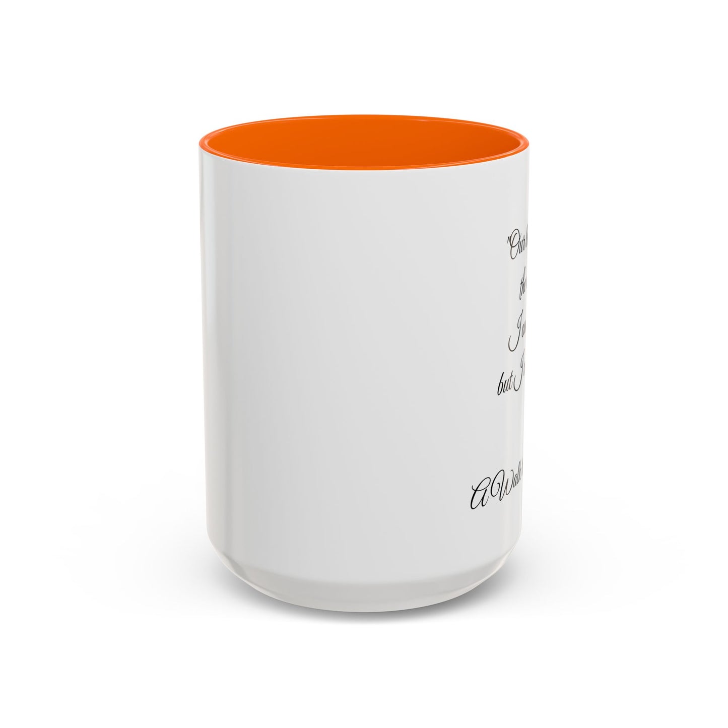 Romantic Coffee Mug — "Our love is like the wind......."