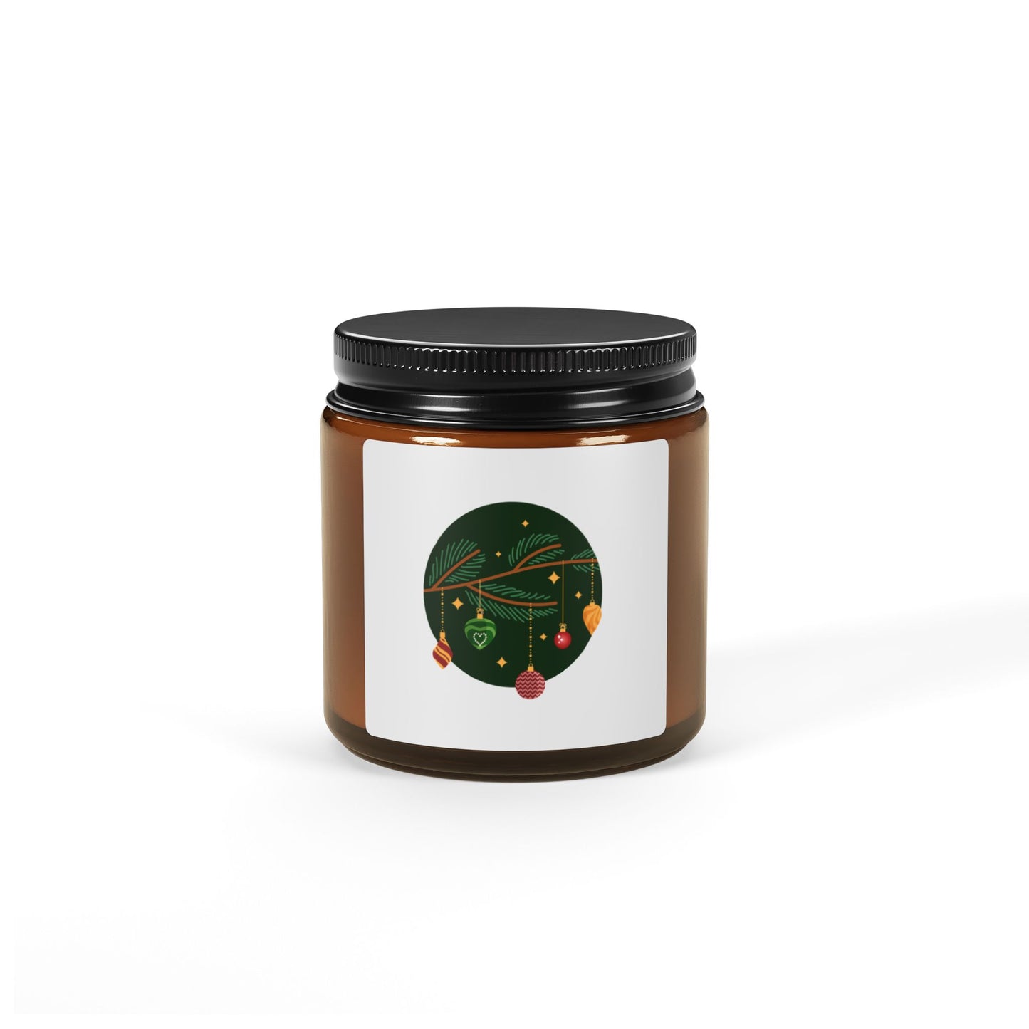 Festive Scented Soy Candle - Cozy Holiday Glow, Christmas Decor, Relaxing Gift, Aromatherapy, Eco-friendly Home