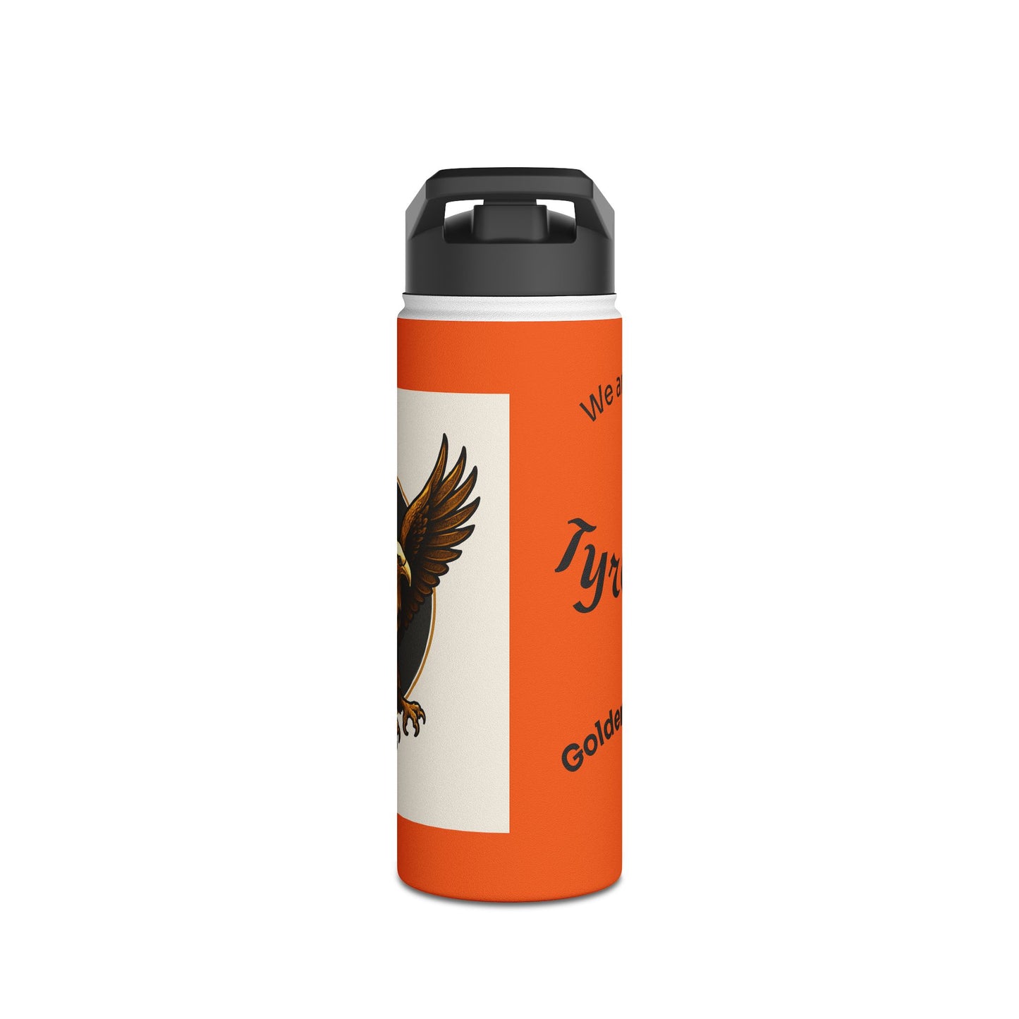 Eagle Design Stainless Steel Water Bottle with Standard Lid, Eco-Friendly Travel Mug, Great for Hiking, Fitness, Gifts for Nature [...]
