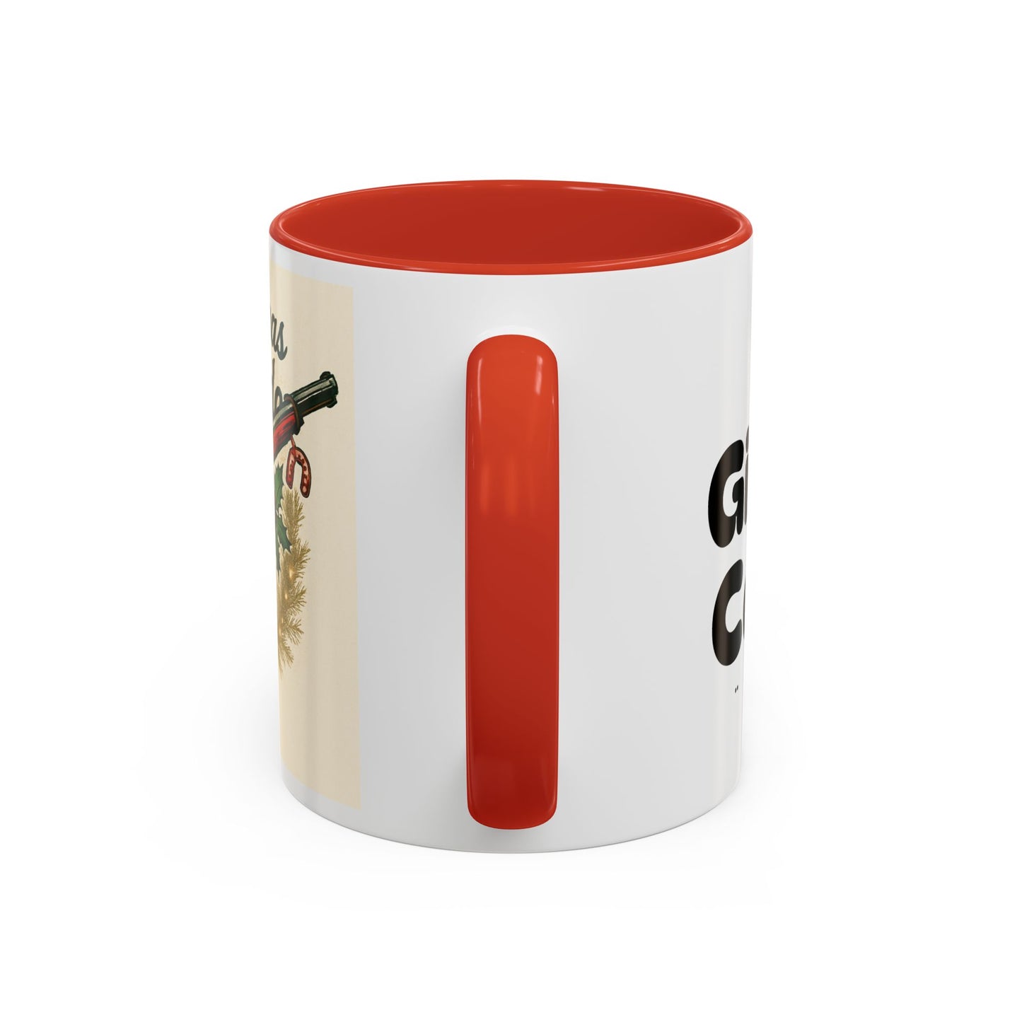 Christmas Red Rider Coffee Mug - Hilarious Gift for Gun Enthusiasts, Coffee Lovers, Holiday Mugs, Funny Gag Gifts, Festive Drinkware
