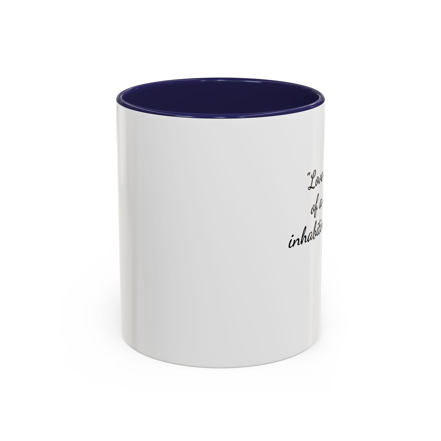 Romantic Coffee Mug — with Aristotle Quote