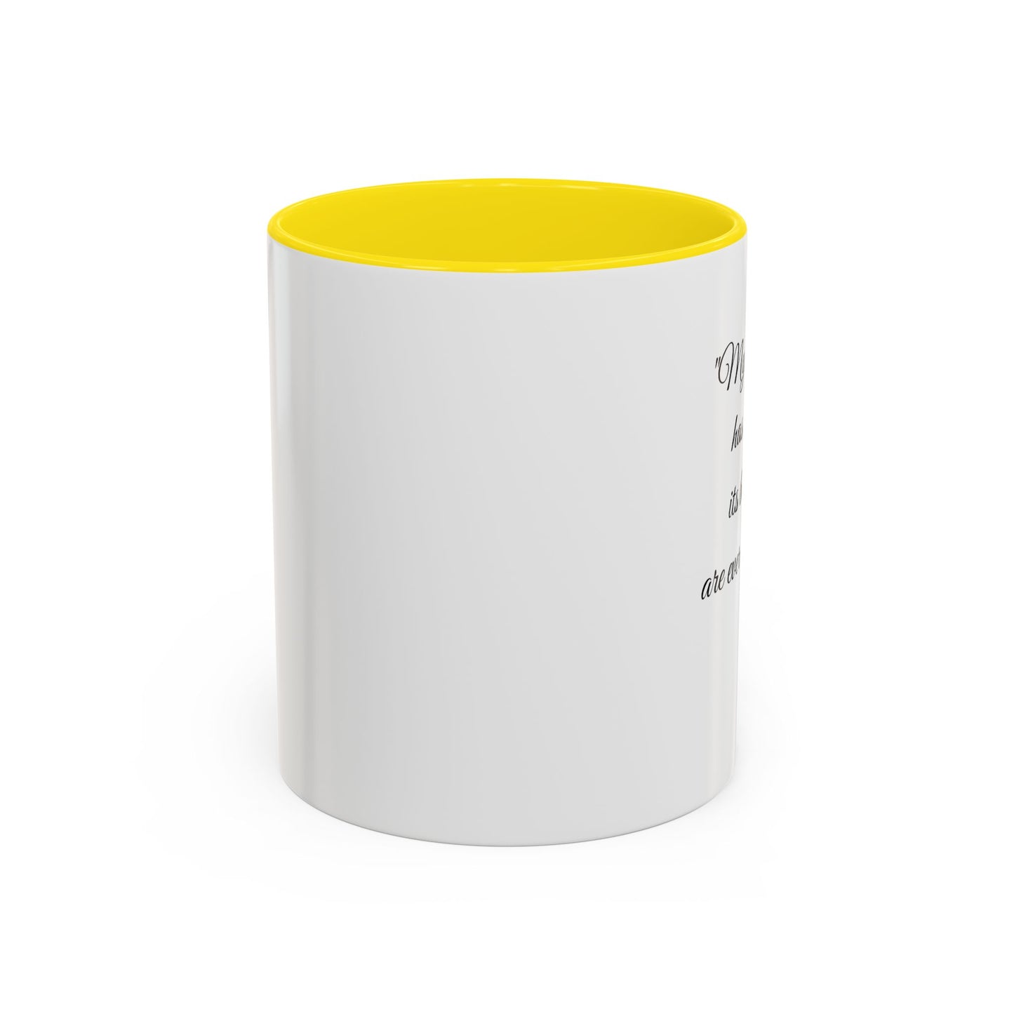 Romantic Coffee Mug – “My love for you has no depth, its boundaries are ever-expanding!"