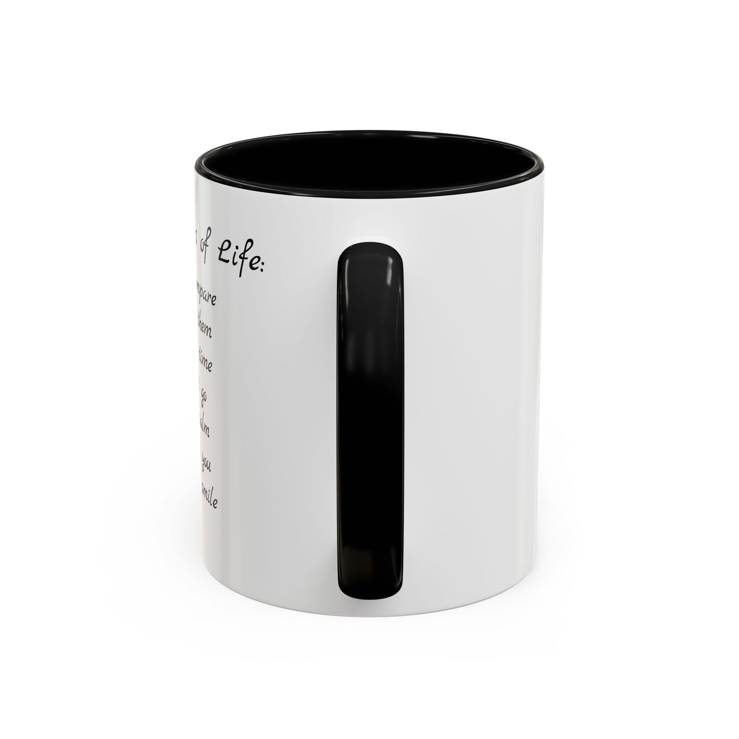 Seven Rules of Life Coffee Mug