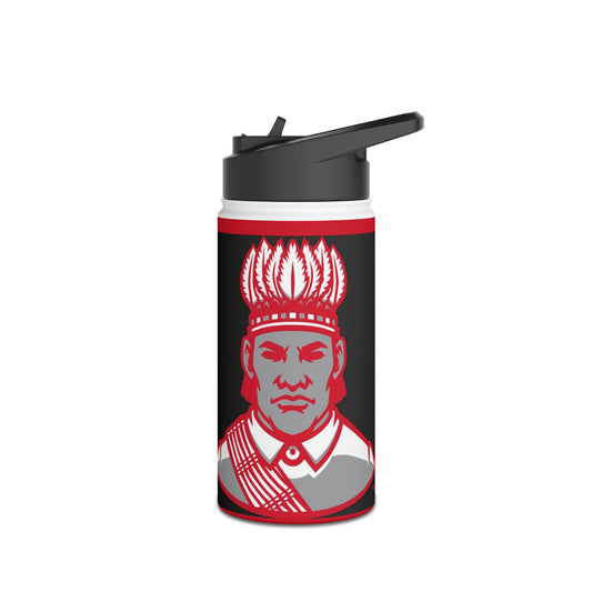 Bold Stainless Steel Water Bottle with Classic Design - Perfect for Outdoor Adventures, Sports Events, Gifts, Gym Hydration