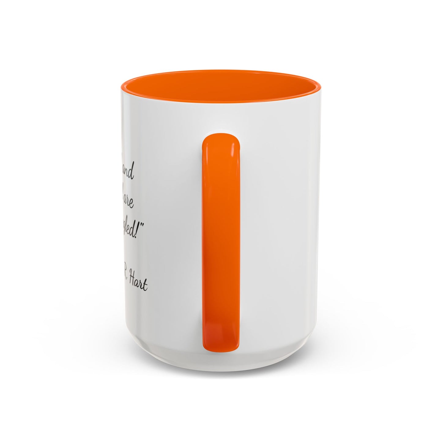 Romantic Coffee Mug — "My soul and your soul are forever tangled"