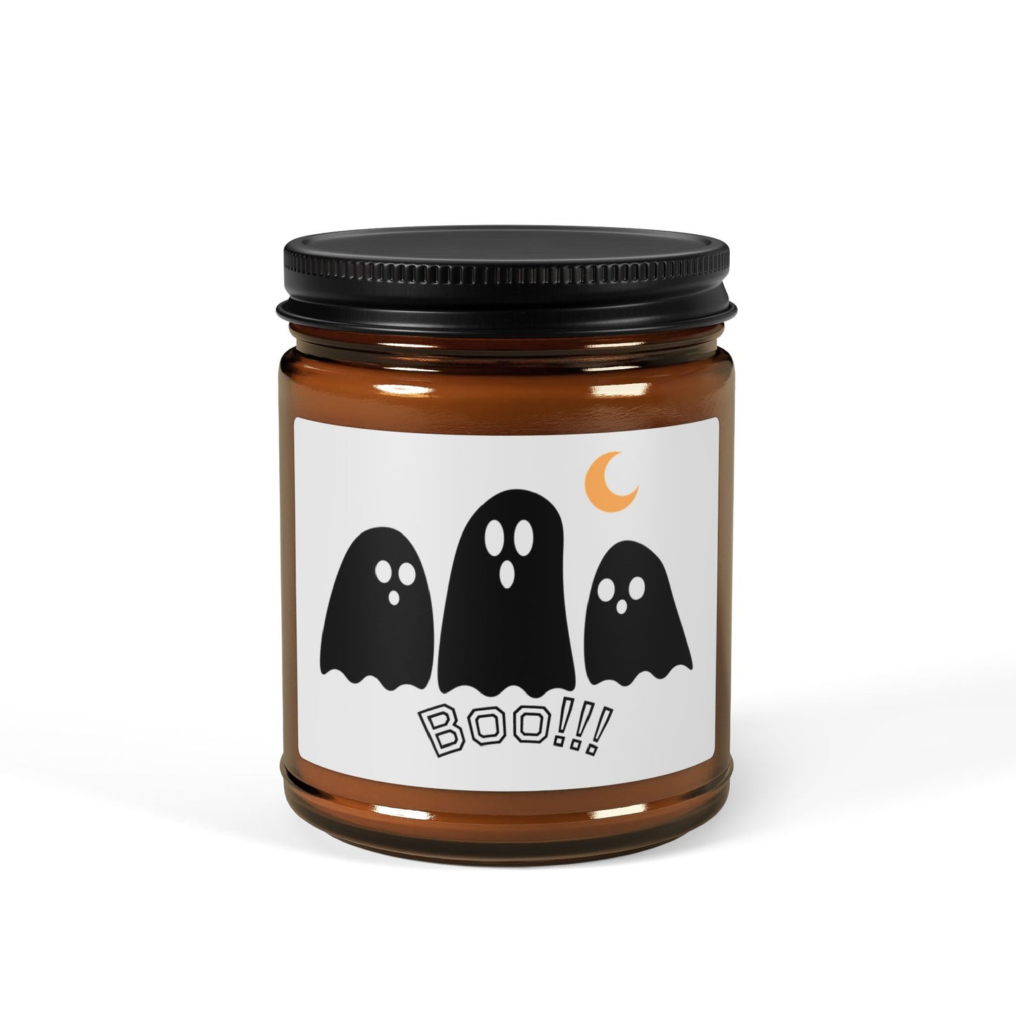 Halloween Ghost Candle - Spooky Scented Soy, Fall Decor, Perfect Gift for Halloween, Home Fragrance, Party Decor