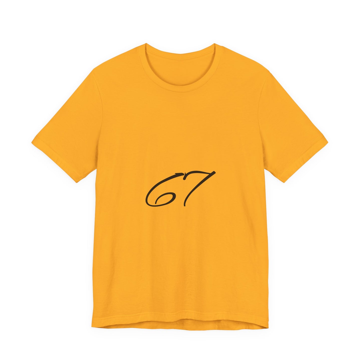 Casual Graphic Tee with Elegant ‘67’ Design, Unisex T-Shirt, Comfortable Everyday Wear, Perfect Gift for Birthdays or Anniversaries, [...]