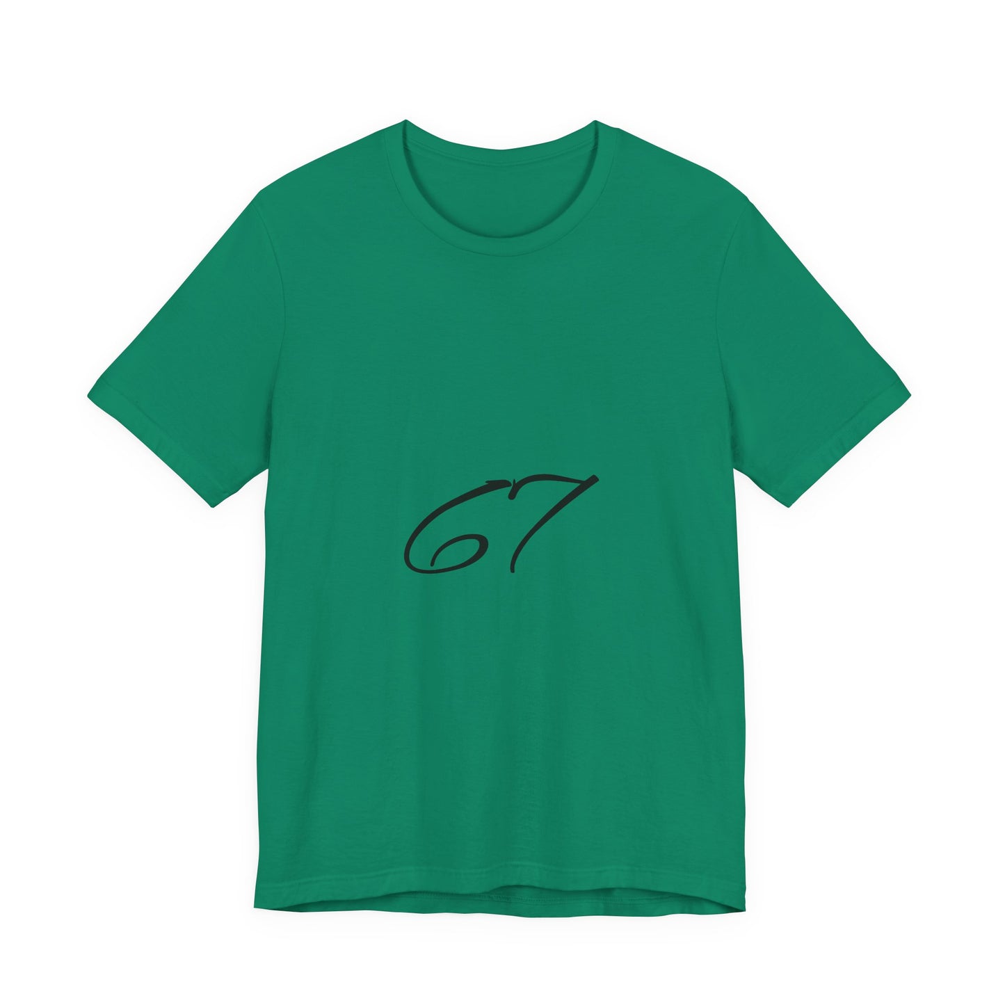 Casual Graphic Tee with Elegant ‘67’ Design, Unisex T-Shirt, Comfortable Everyday Wear, Perfect Gift for Birthdays or Anniversaries, [...]