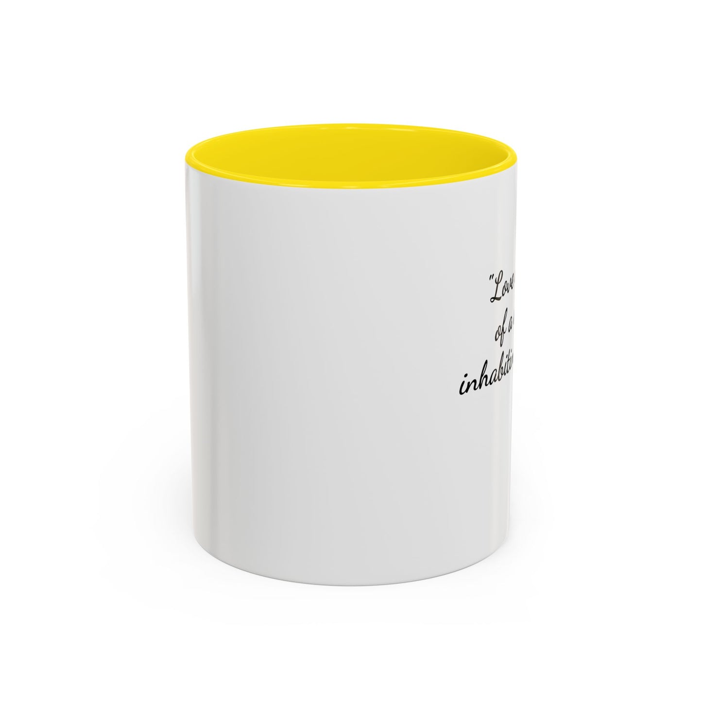 Romantic Coffee Mug — with Aristotle Quote