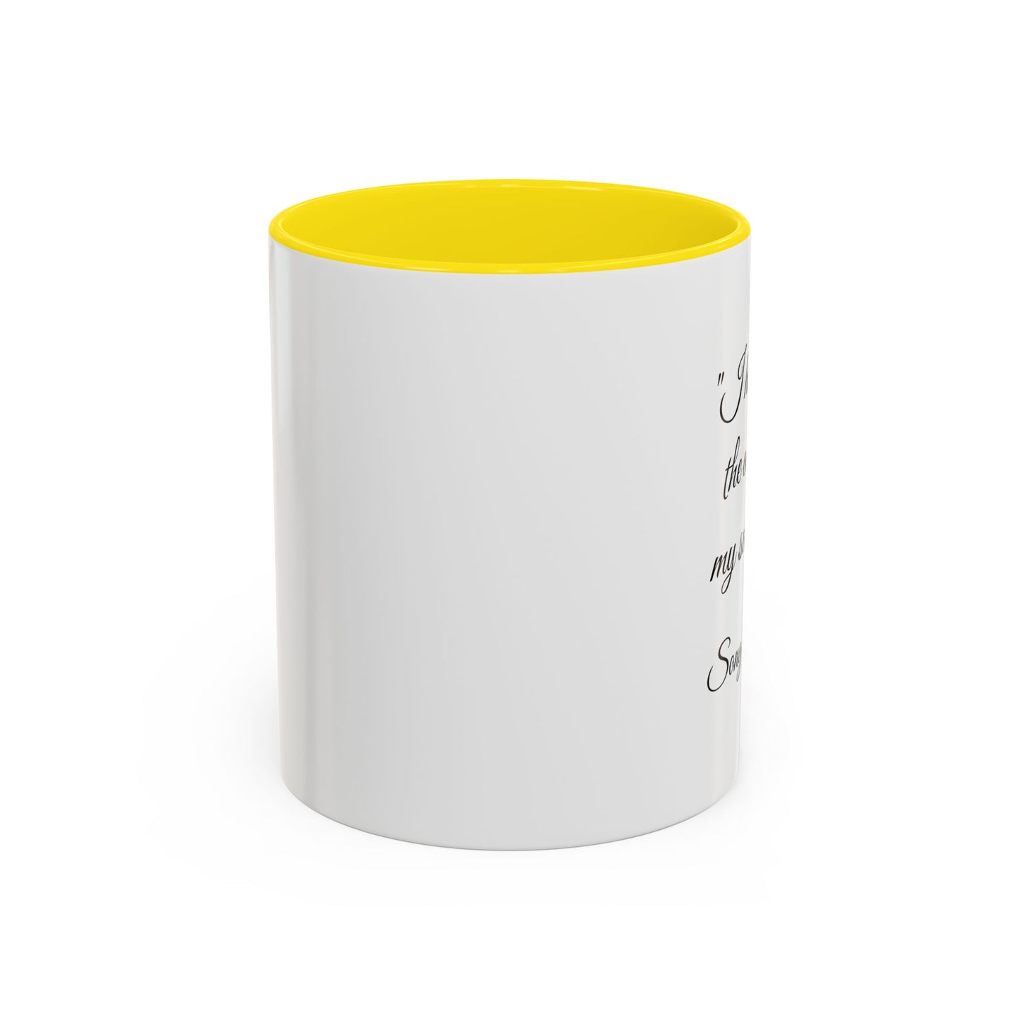 Romantic Coffee Mug — "I have found the one whom my soul loves!" from Song of Solomon 3:4