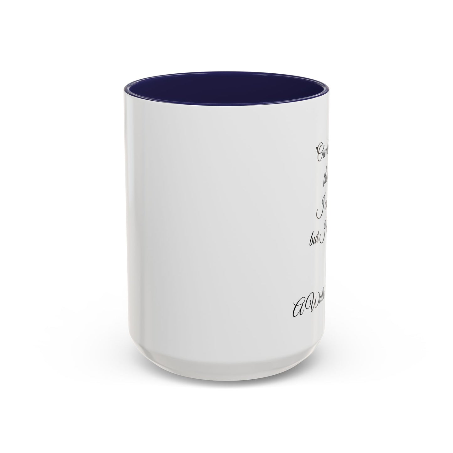 Romantic Coffee Mug — "Our love is like the wind......."