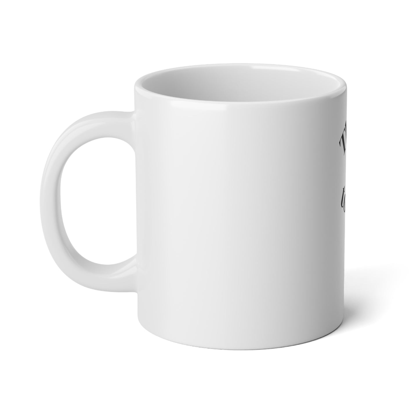 Funny Jumbo Coffee Mug, 20oz - Perfect Gift for Coffee Lovers, Home Office, Birthday, and Holidays, Motivational Quote Mug