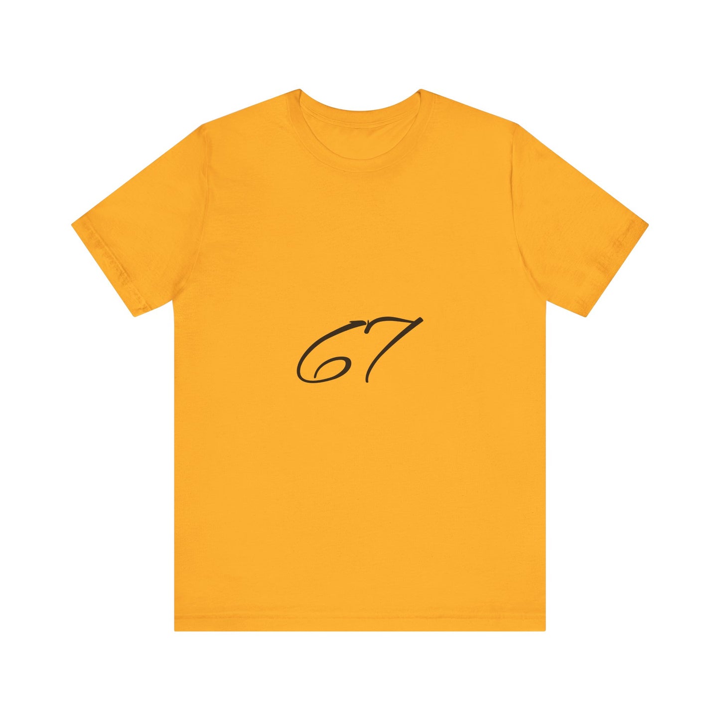 Casual Graphic Tee with Elegant ‘67’ Design, Unisex T-Shirt, Comfortable Everyday Wear, Perfect Gift for Birthdays or Anniversaries, [...]