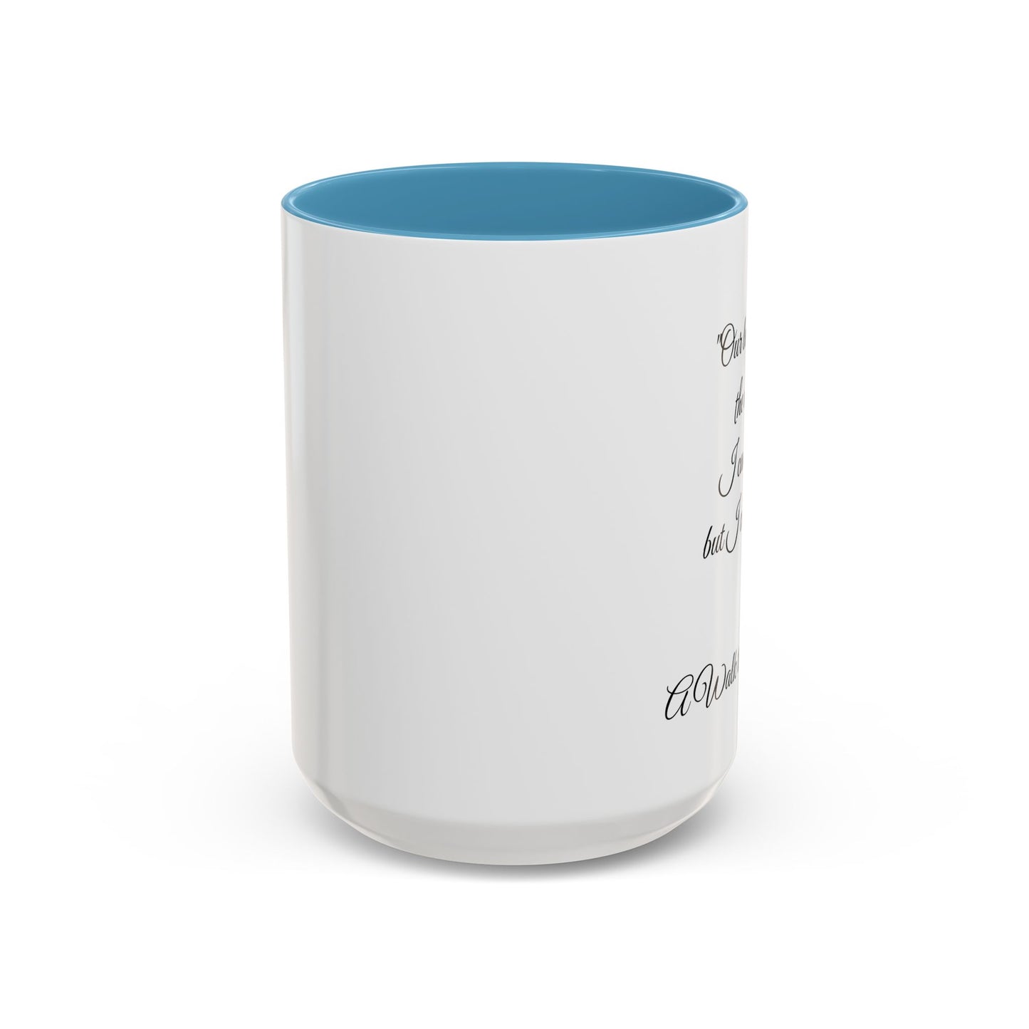 Romantic Coffee Mug — "Our love is like the wind......."