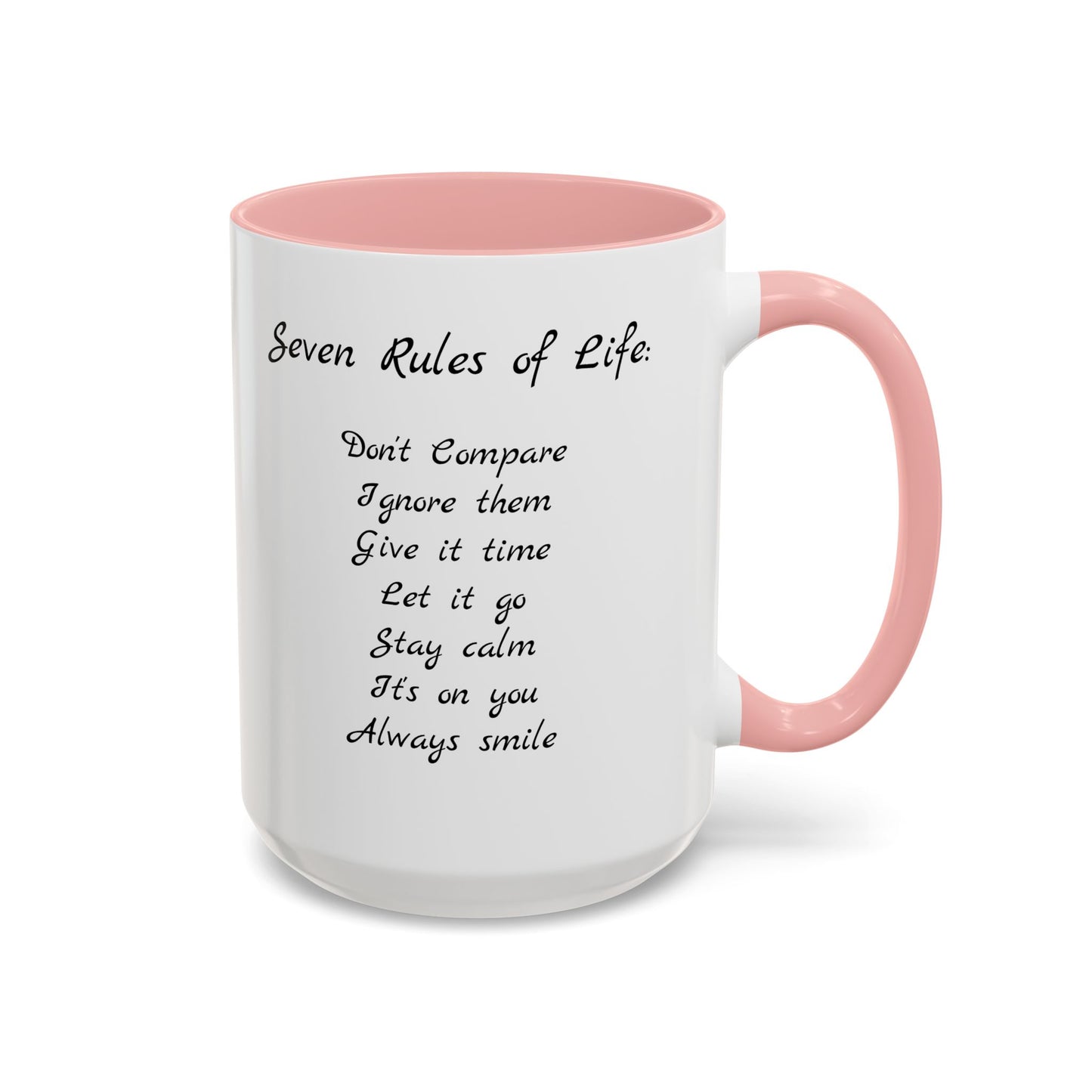 Seven Rules of Life Coffee Mug