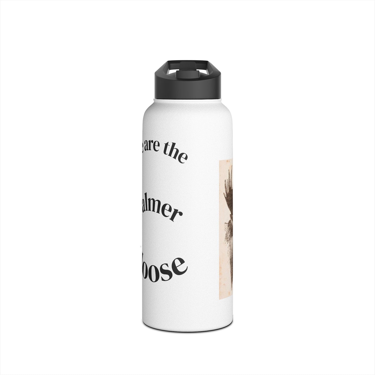 Moose-Themed Stainless Steel Water Bottle | Adventure Gear, Personalized Gifts, Camping Essentials, Hiking Hydration, Eco-Friendly [...]