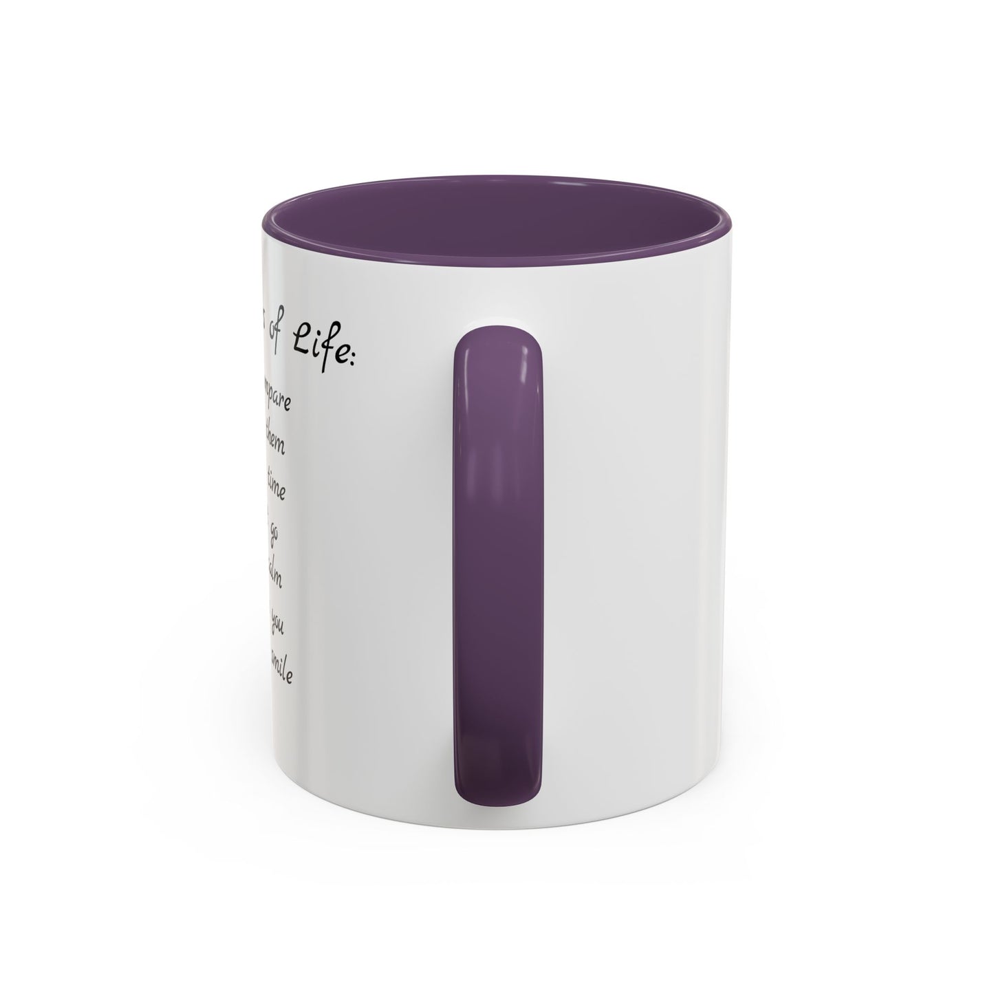 Seven Rules of Life Coffee Mug