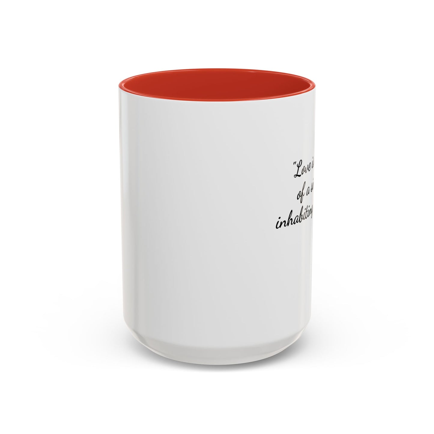 Romantic Coffee Mug — with Aristotle Quote