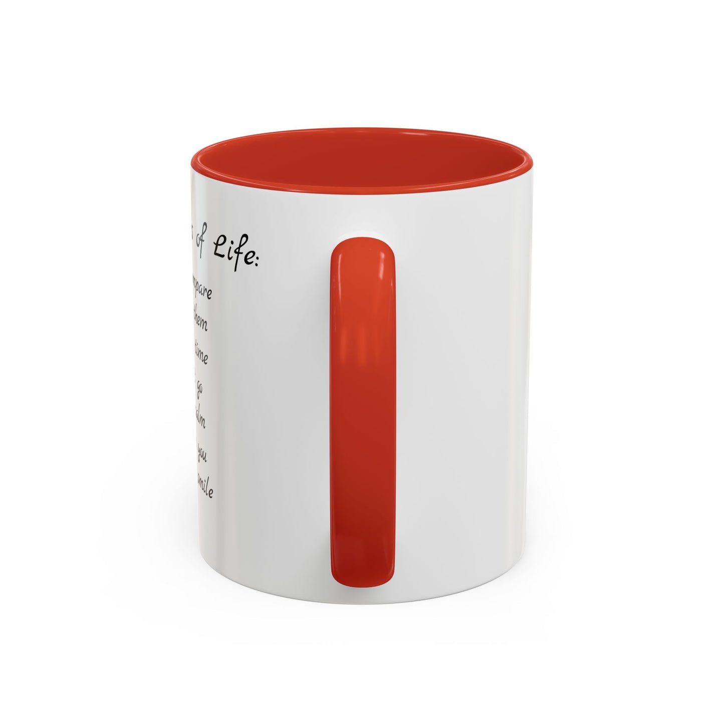 Seven Rules of Life Coffee Mug