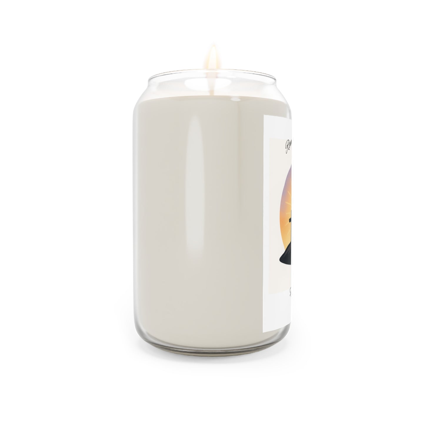 Scented Soy Candle for Reflection, Remember the Reason, Faith-inspired Home Decor, Eco-friendly Gift, Spiritual Scented Candle