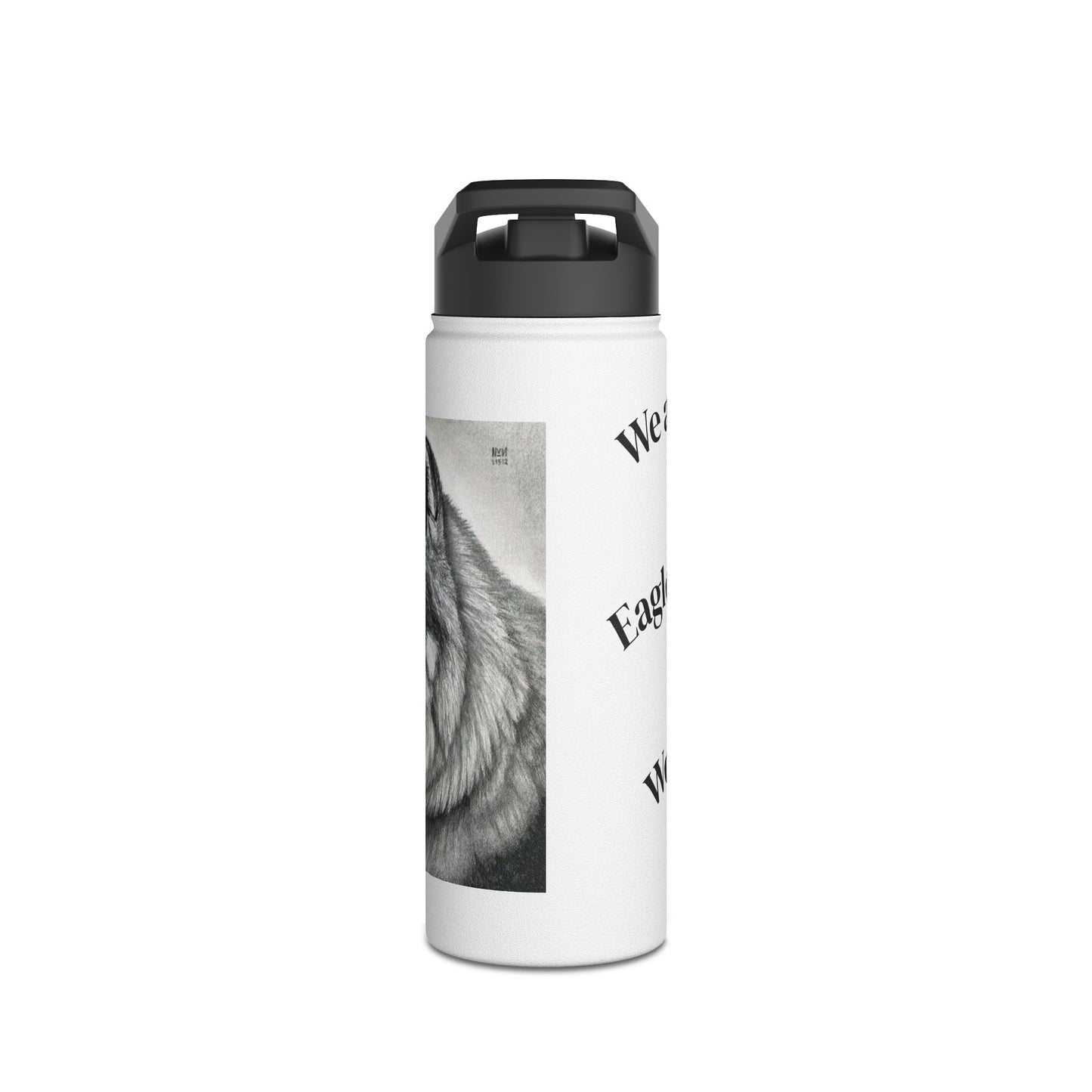 Wolf & Eagle Stainless Steel Water Bottle | Nature Lover Gift, Outdoors Hydration, Adventure Accessory, Eco-Friendly Water Bottle, [...]