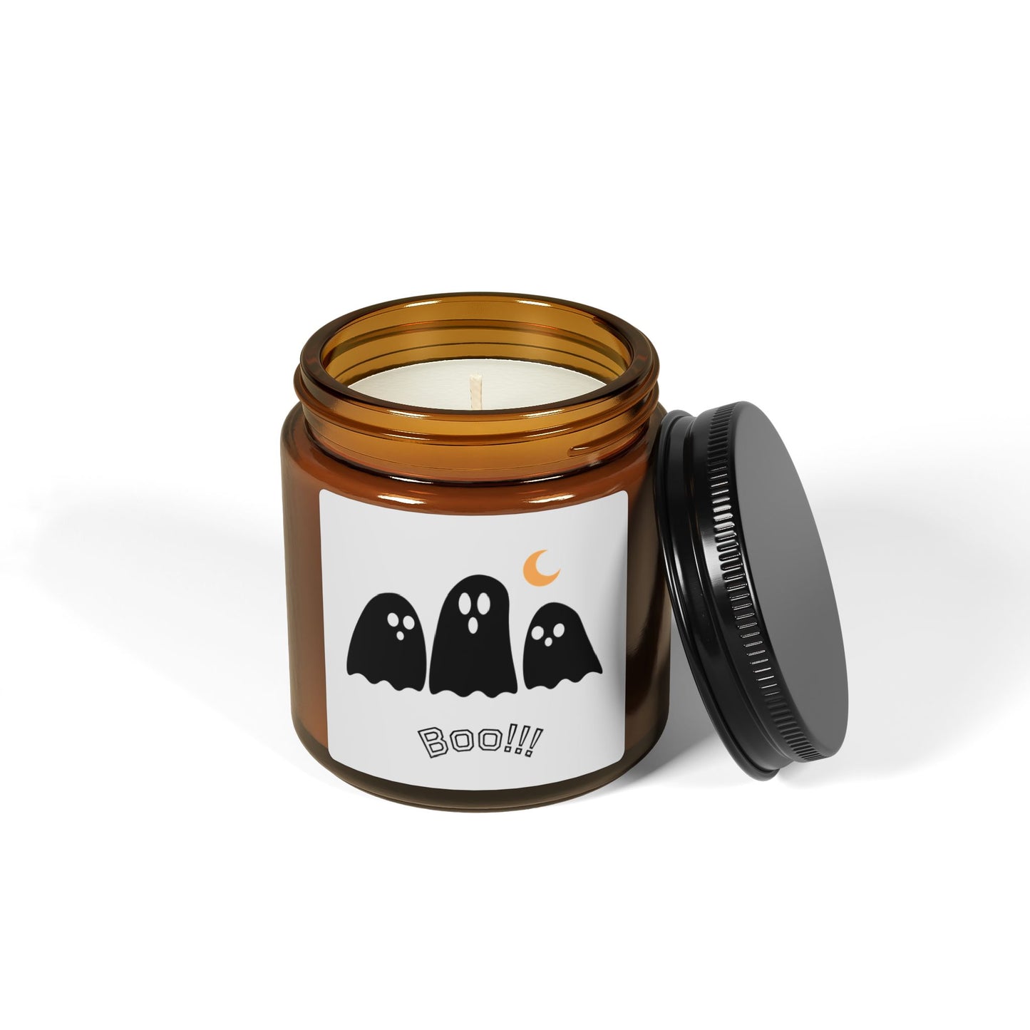 Halloween Ghost Candle - Spooky Scented Soy, Fall Decor, Perfect Gift for Halloween, Home Fragrance, Party Decor