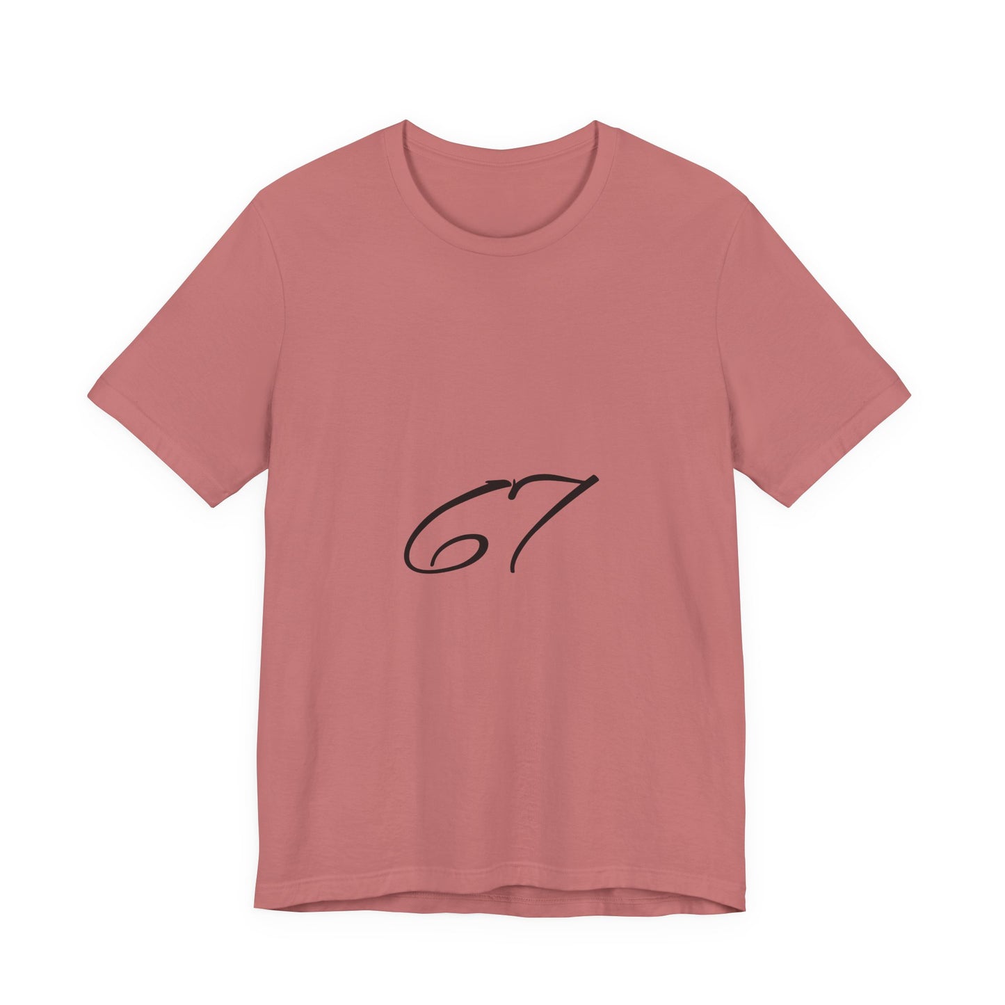 Casual Graphic Tee with Elegant ‘67’ Design, Unisex T-Shirt, Comfortable Everyday Wear, Perfect Gift for Birthdays or Anniversaries, [...]