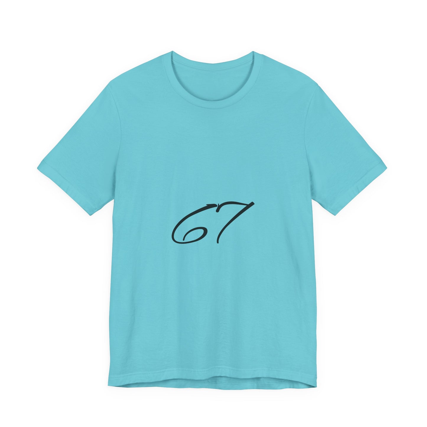 Casual Graphic Tee with Elegant ‘67’ Design, Unisex T-Shirt, Comfortable Everyday Wear, Perfect Gift for Birthdays or Anniversaries, [...]