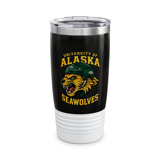 Alaska Seawolves Insulated Tumbler | 20oz College Travel Mug | Sports Fan Gift | Personalized Drinkware | Durable & Stylish