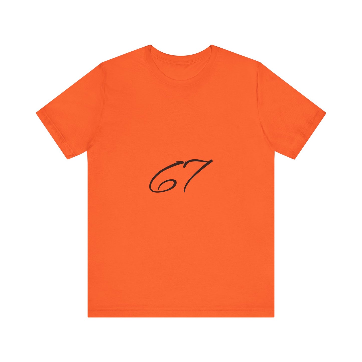 Casual Graphic Tee with Elegant ‘67’ Design, Unisex T-Shirt, Comfortable Everyday Wear, Perfect Gift for Birthdays or Anniversaries, [...]