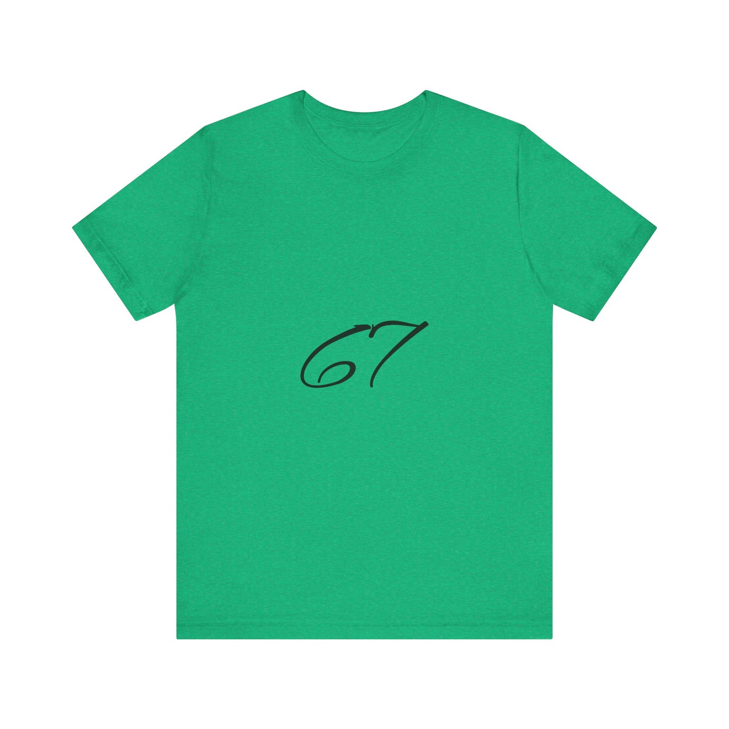 Casual Graphic Tee with Elegant ‘67’ Design, Unisex T-Shirt, Comfortable Everyday Wear, Perfect Gift for Birthdays or Anniversaries, [...]