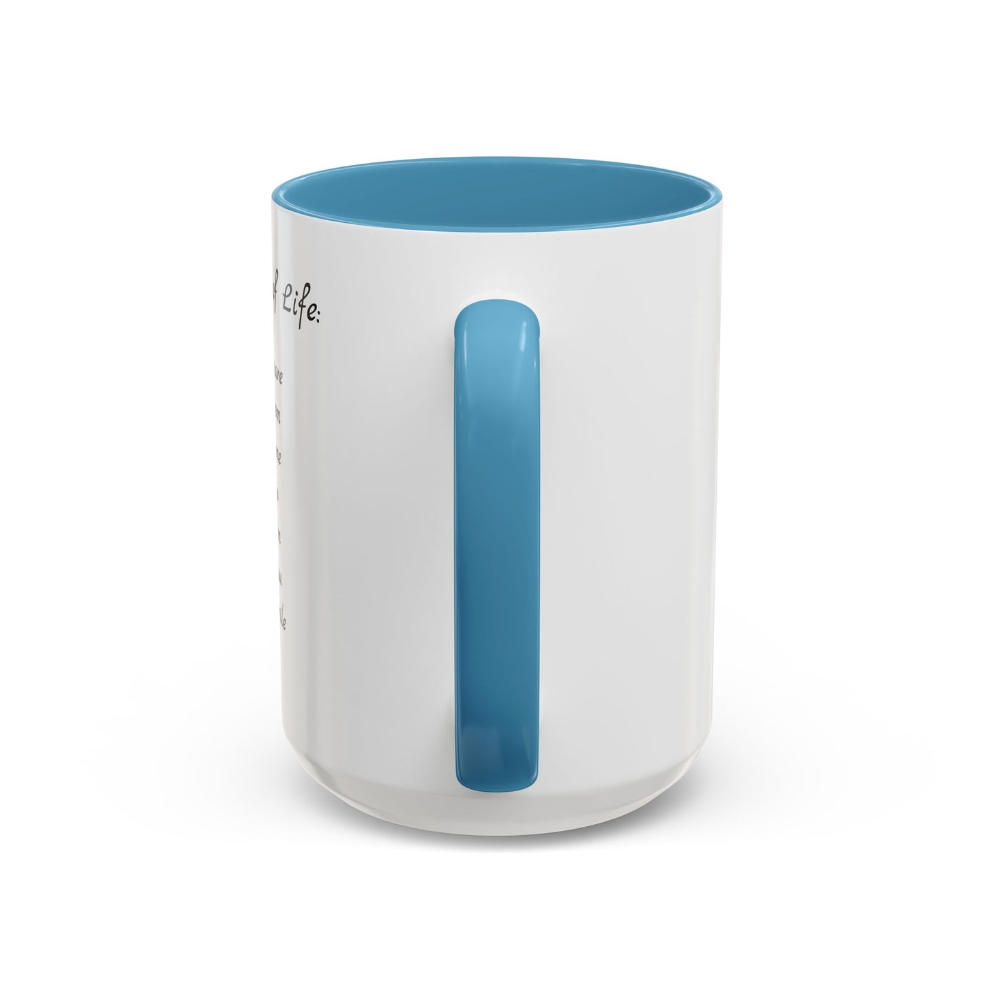 Seven Rules of Life Coffee Mug