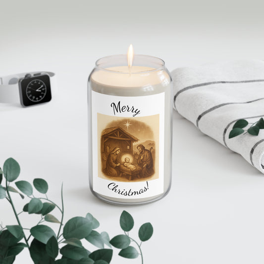 Christmas Scented Soy Candle - Perfect Holiday Gift, Festive Aromatherapy, Home Décor, Birthday Presents, Eco-Friendly Candle
