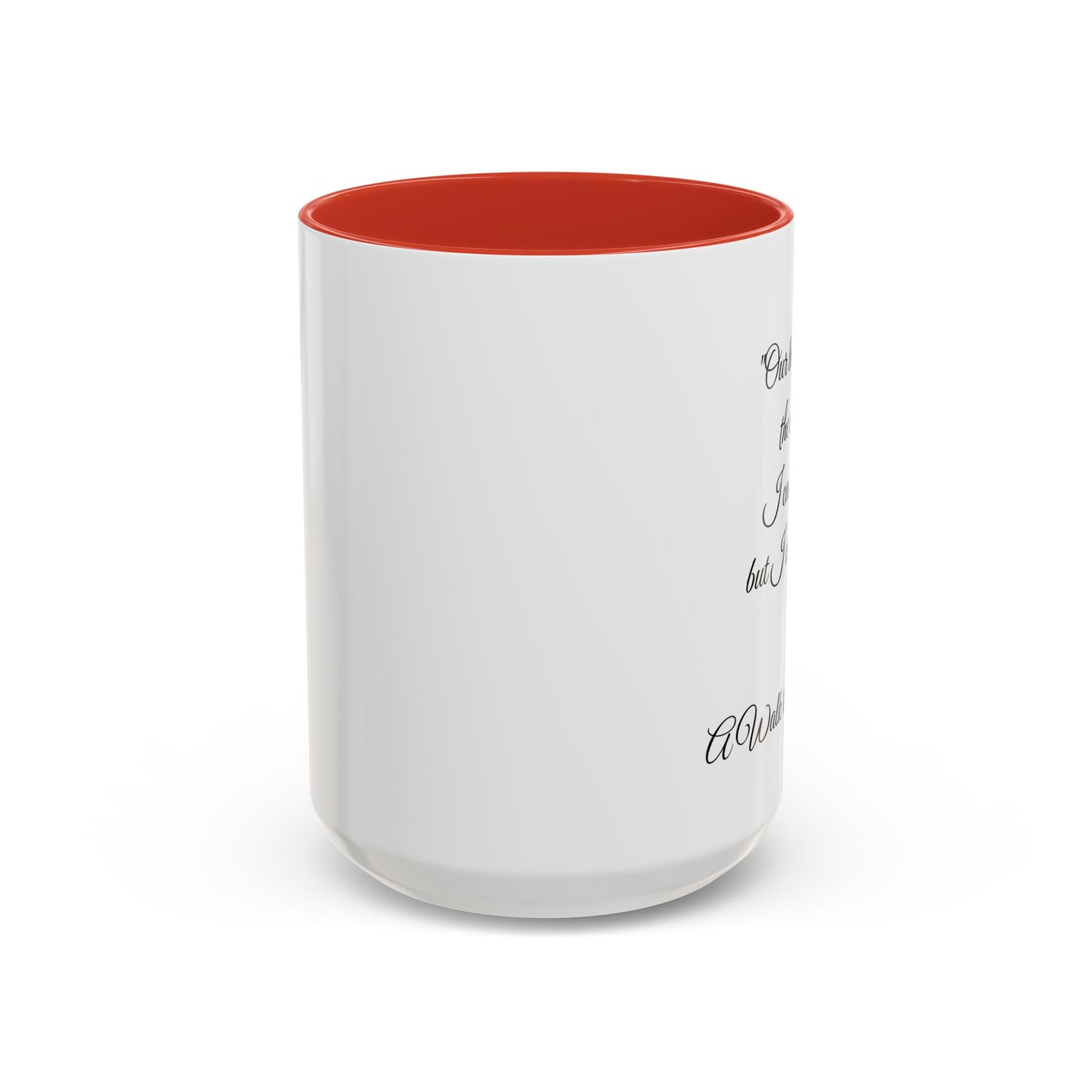 Romantic Coffee Mug — "Our love is like the wind......."