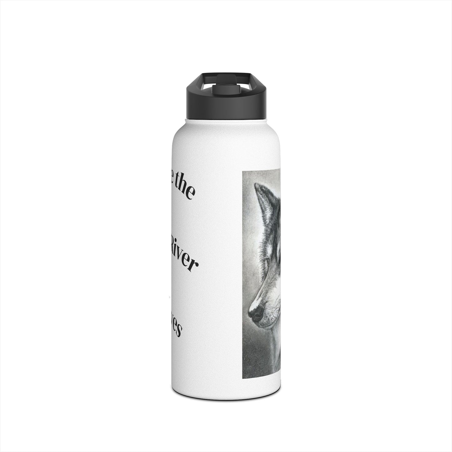 Wolf & Eagle Stainless Steel Water Bottle | Nature Lover Gift, Outdoors Hydration, Adventure Accessory, Eco-Friendly Water Bottle, [...]