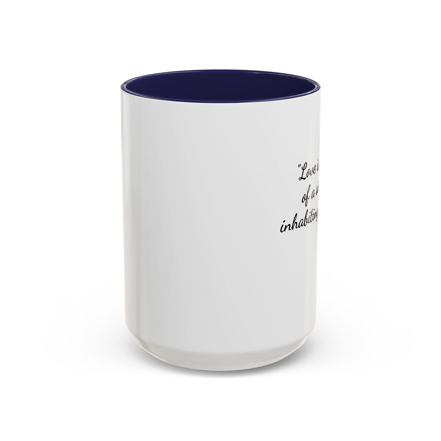 Romantic Coffee Mug — with Aristotle Quote