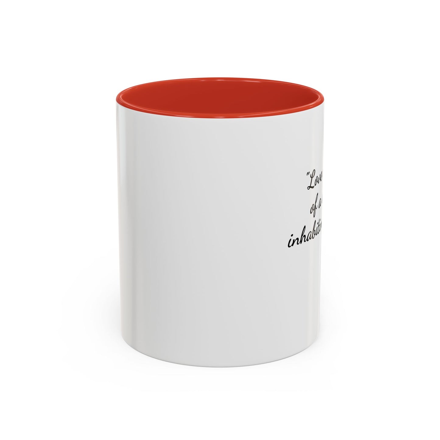 Romantic Coffee Mug — with Aristotle Quote