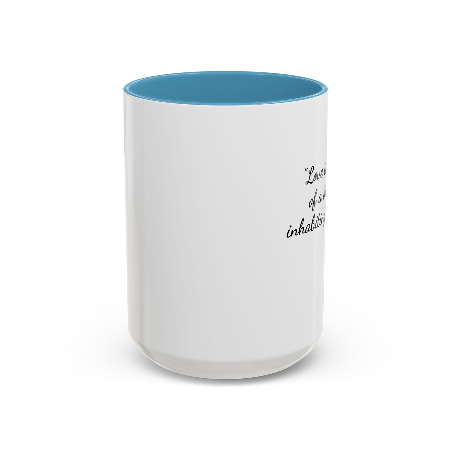 Romantic Coffee Mug — with Aristotle Quote