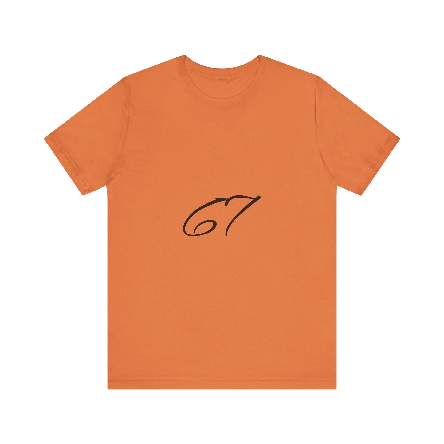 Casual Graphic Tee with Elegant ‘67’ Design, Unisex T-Shirt, Comfortable Everyday Wear, Perfect Gift for Birthdays or Anniversaries, [...]