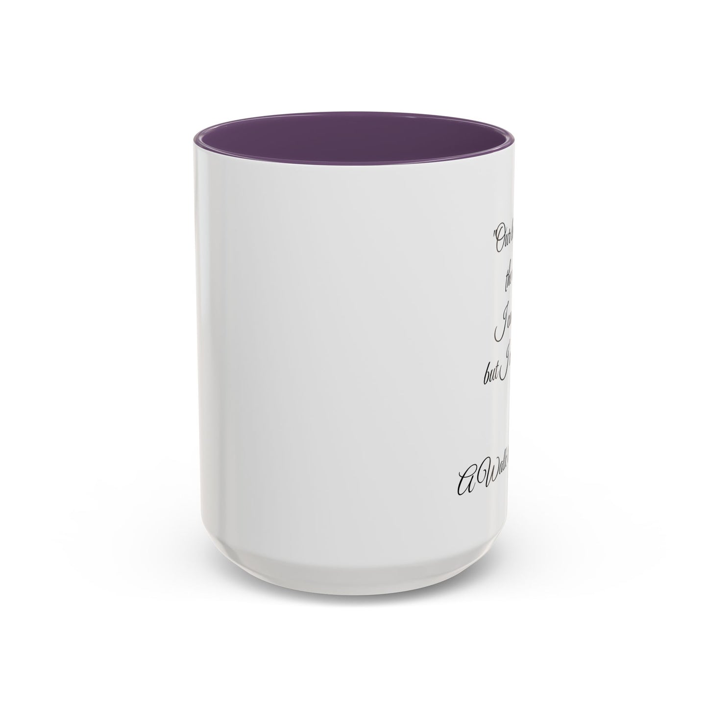 Romantic Coffee Mug — "Our love is like the wind......."