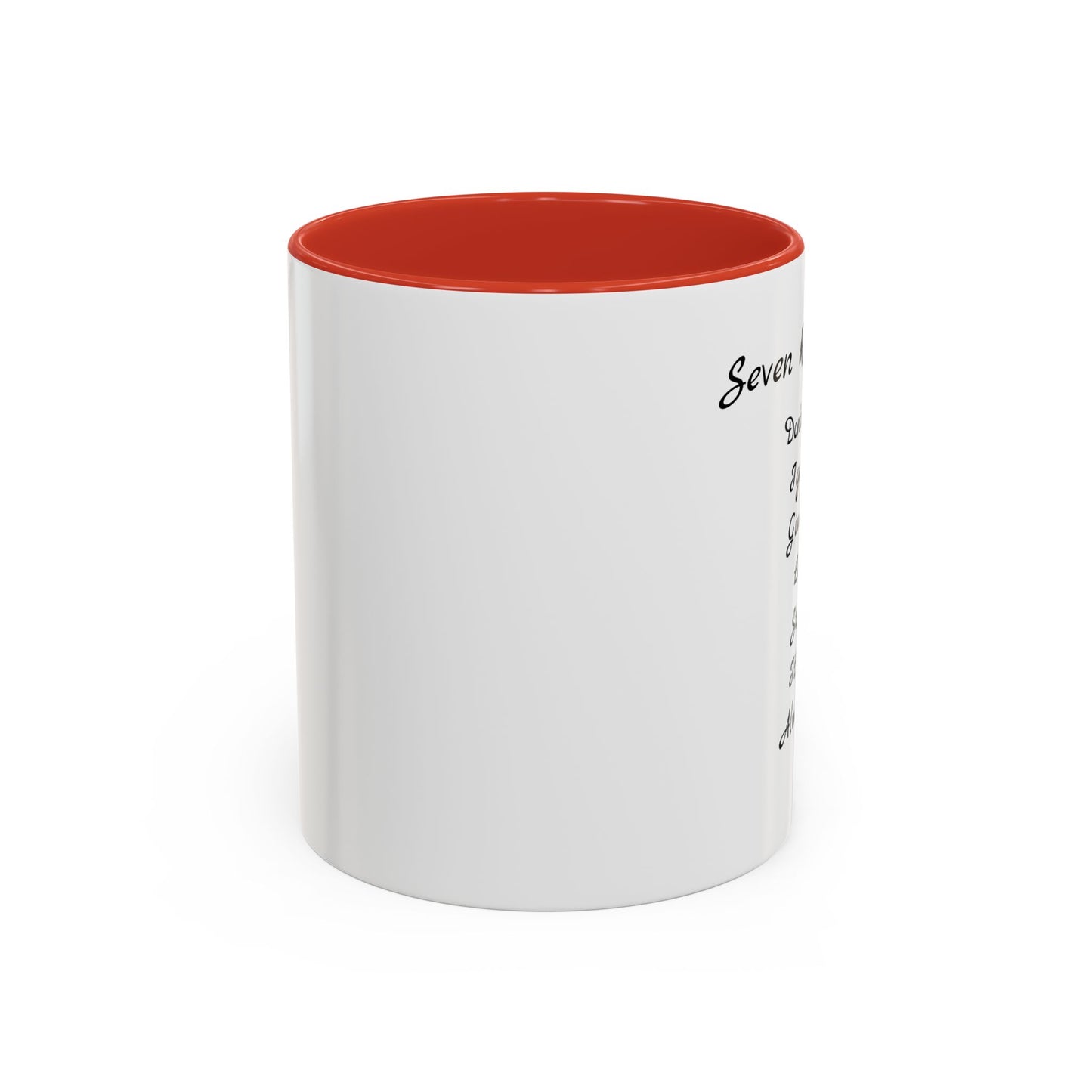Seven Rules of Life Coffee Mug