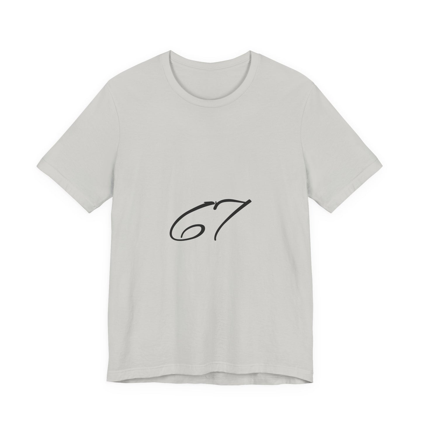 Casual Graphic Tee with Elegant ‘67’ Design, Unisex T-Shirt, Comfortable Everyday Wear, Perfect Gift for Birthdays or Anniversaries, [...]
